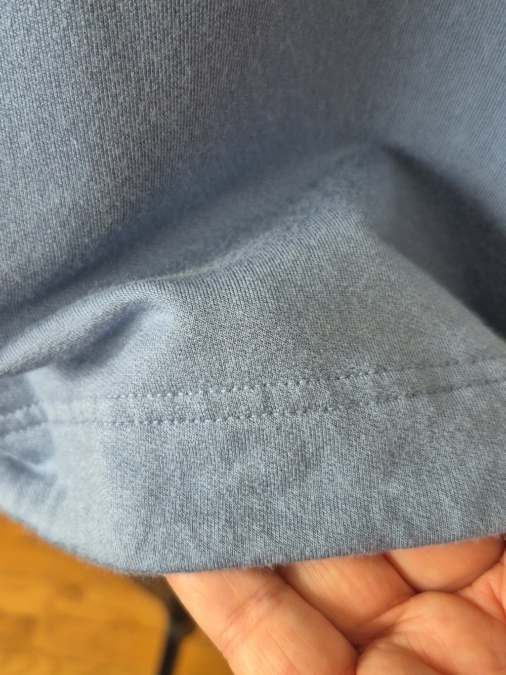 Athleta Westwood Sweatshirt Tee Polo Shirt Blue Womens Sz M - Picture 8 of 14